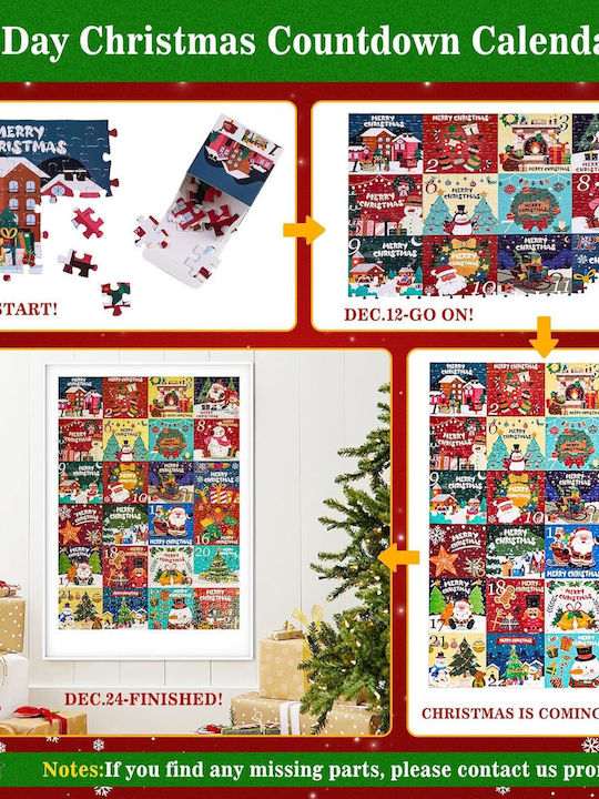Advent Calendar Puzzle 1008 Pieces Advent Calendar Puzzle 1008 Pieces