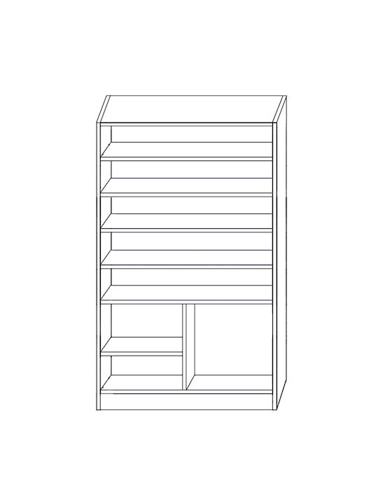 Holz Schuhschrank Benthe 60x40x180cm