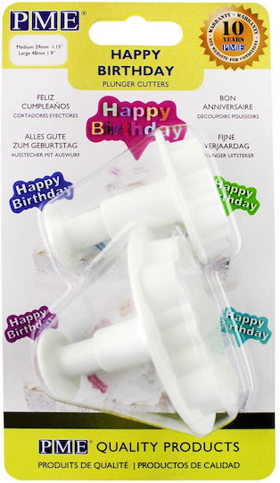 Happy Birthday Ausstechformen 2Stück 5060281189530