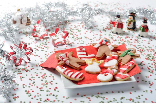 Gingerbread Cookie Cutter Set 8 Pcs In A Metal Ring
