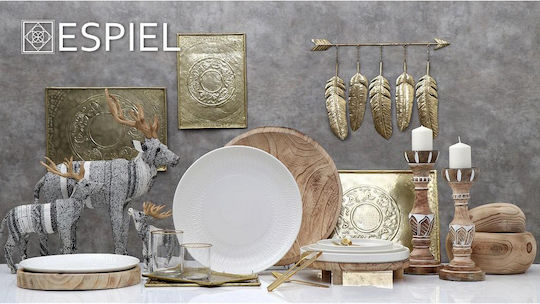 Espiel Wooden Serving Platter 25x25x25cm
