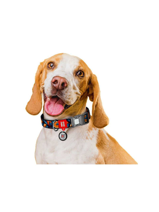 Waudog Dog-Cat Collar Smart Id Oranges Plastic Fastex Xs 10mm X 20-30cm