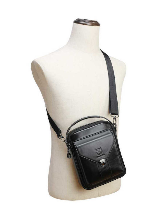 Leather Men's Bag Shoulder / Crossbody Black