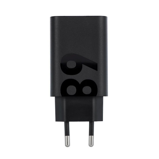 Motorola Φορτιστής Χωρίς Καλώδιο GaN με Θύρα USB-C 68W Μαύρος (TurboPower MC-682N )