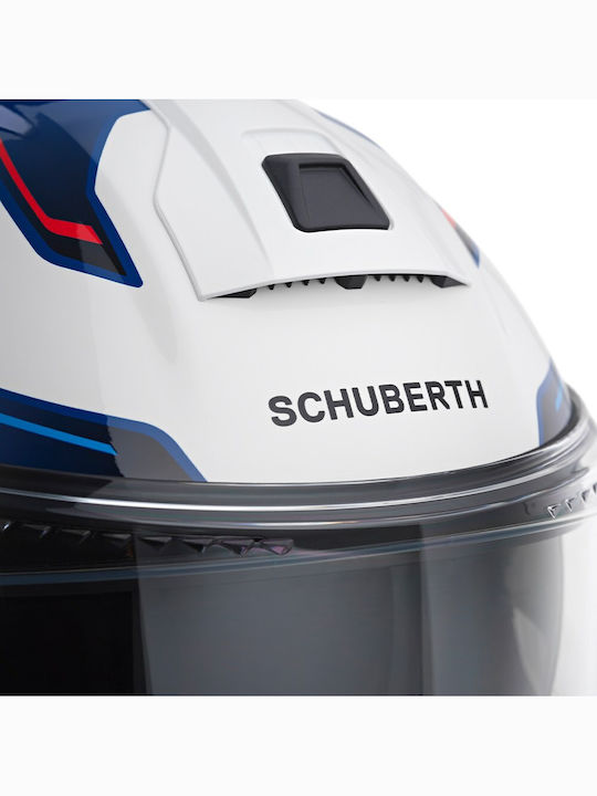 Schuberth C5 Omega White Motorradhelm Aufklappbar ECE 22.06 mit Pinlock