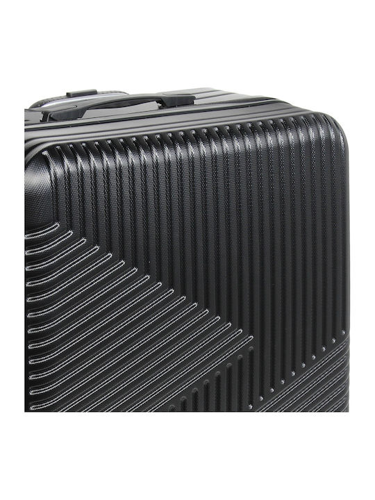 Keskor Large Black Suitcase With 4 Wheels Height 77cm