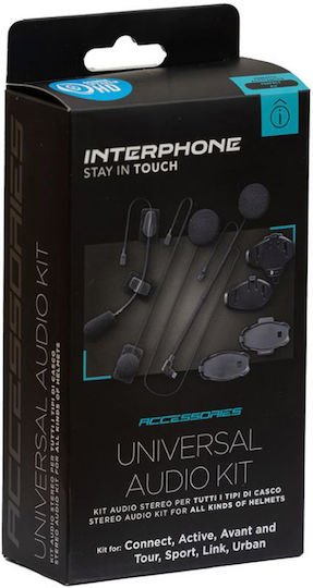 Set Headphones New Type Microphones Bases Series Interphone Active Connect
