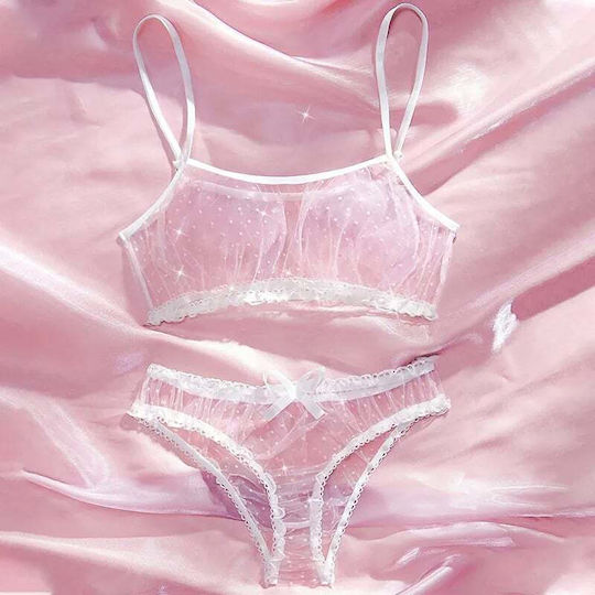 Sexy Lingerie Set Pink