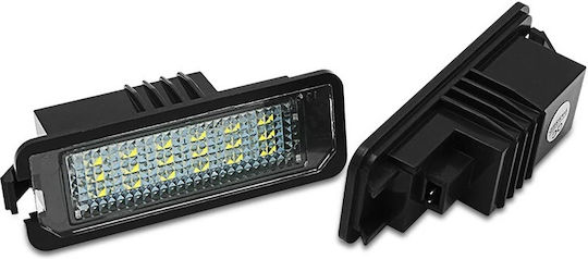 Best-Ka Светлини за регистрационната табела LED за Skoda Изключителен 2008-2015 1бр