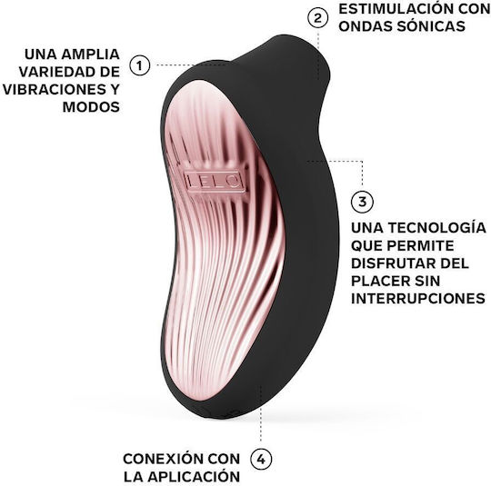 Lelo Sona 3 Cruise Clitoral Suction Device with Vibration Black