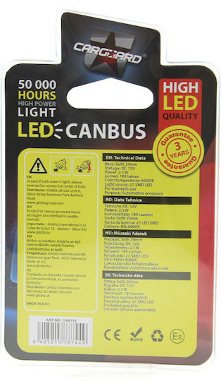 Set 1 Can118 Led Soft Light Ceiling Lamp License Plates