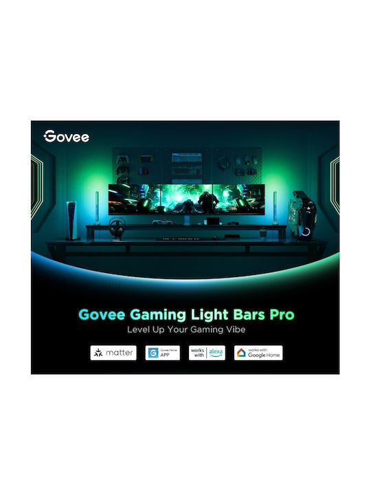 Govee Smart Dekorative Tischlampe LED RGBIC Bar 2 Stück