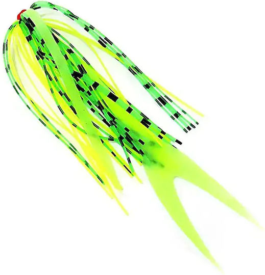 Pregio Ersatz Rock Tai Rubber Sk103 – Angelgeräte Skirts Fischschwanz #8 Leuchtstoff