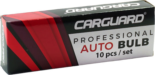 Lămpă Auto Portocalie Py21w Bau15s 12v 21w Set 10 CarGuard
