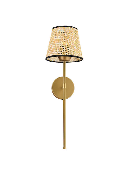 Modern Knitted Led Wall Lamp with Foot Pedal Metal Base 50cm