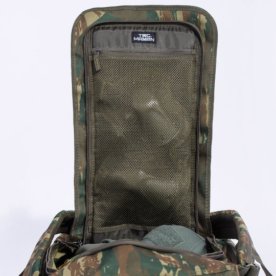 Tac Maven Military Backpack Travel made of Polyester Greek Variation 45lt