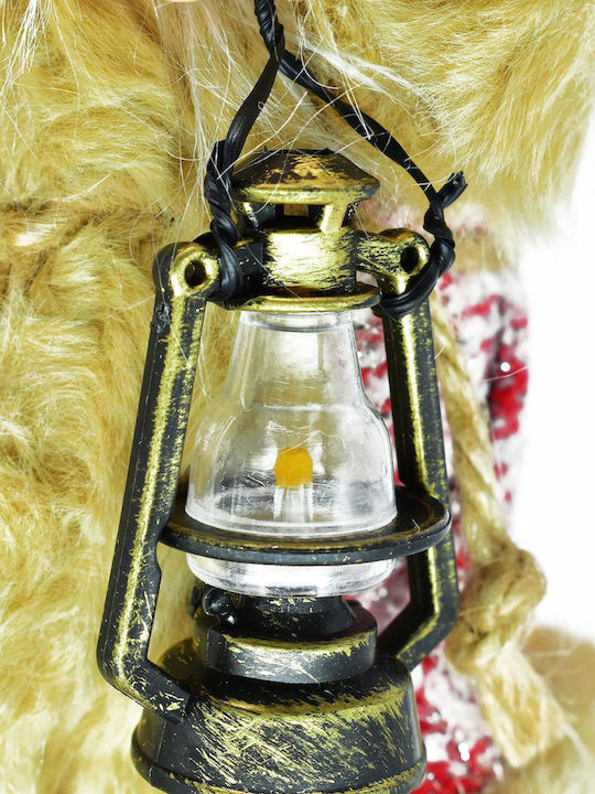Luxurious Noel Baba Santa Decorative Christmas Figure Stewehome 30×15 Cm