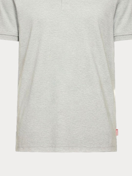 Polo Short Sleeve Grey Blouse
