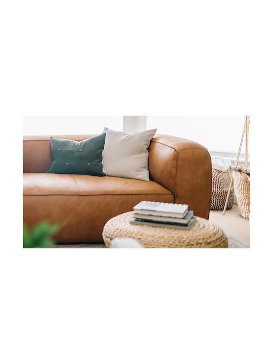 Dreisitzer Sofa Orange 240x95x80cm