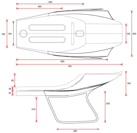 C-Racer Șa de motocicletă 578616