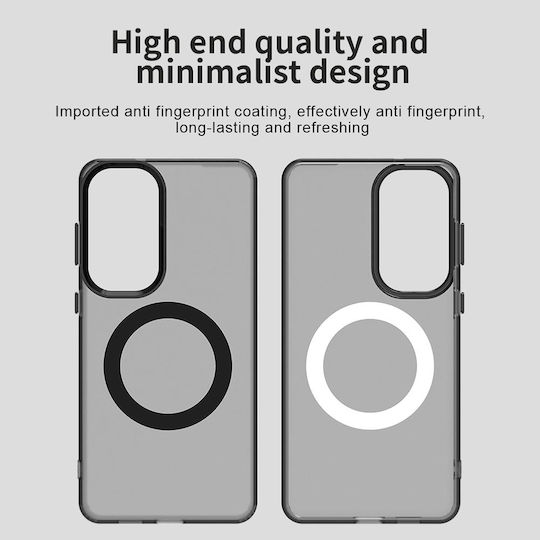 Techsuit Candycase Umschlag Rückseite Kunststoff / Silikon Schwarz (Galaxy S26+)