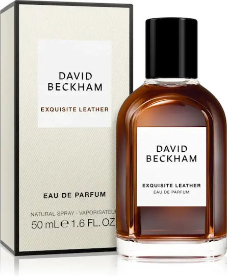 David Beckham Exquisite Leather Eau De Parfum Bărbați 50 Ml