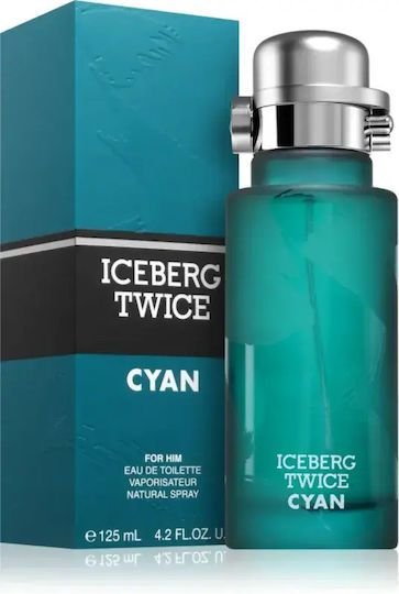 Iceberg Cyan Men's Eau De Toilette Capacity Ml 125