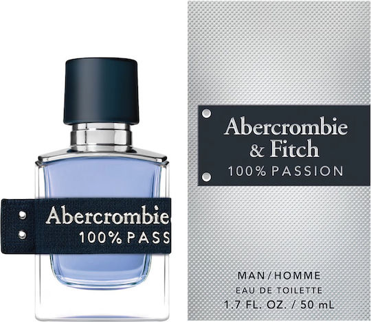 Abercrombie & Fitch 100% Passion Eau De Toilette For Him Capacity 50 Ml