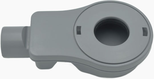 DuscheLine Channel Shower with Output 100mm Black