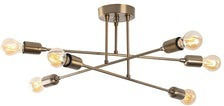 Rustic Mount Ceiling Light Luxurious Chandelier Design 66x27cm