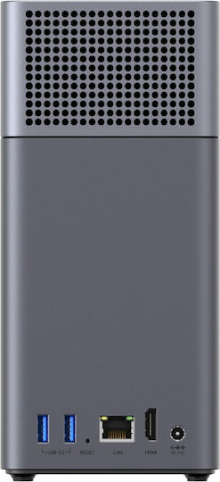 Ugreen DH2300 NAS Кула с 2 слота за HDD/SSD