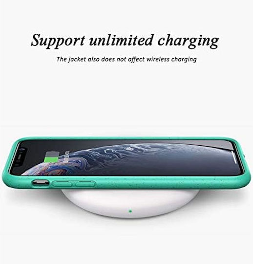 Jup Калъф 11143-9 8865-23 iPhone 11 360 Градусова Защита Екологичен Дизайн Силикон Черен 6.1"