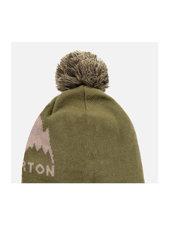 Recycled Beanie Ανδρικός Σκούφος Πλεκτός σε Πράσινο χρώμα