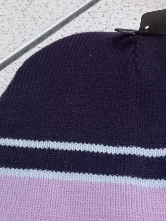 Beanie Unisex Beanie Knitted in Purple color