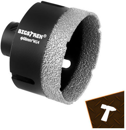 Bigstren Diamond Core Drill Set for Metal and Tile 1245gr