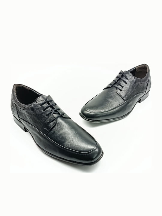 Leder Herren Freizeitschuhe Schwarz