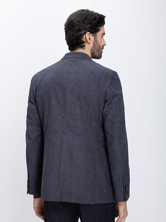 Winter Herrenanzugsjacke Blue