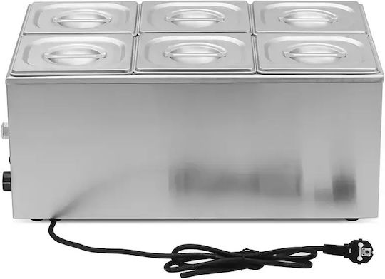 Lappas Commercial Electric Bain Marie xGN1/6 1.2kW