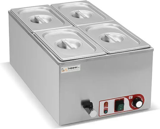 Lappas Commercial Electric Bain Marie xGN1/4 1.2kW