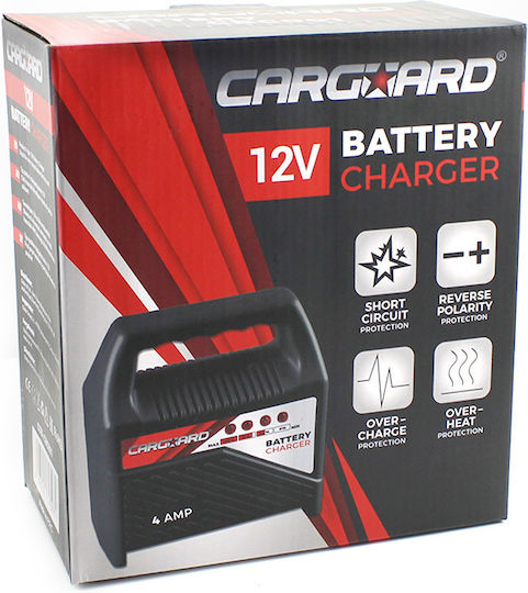 CarGuard Încărcător Baterii Automobil și Motocicletă 12V
