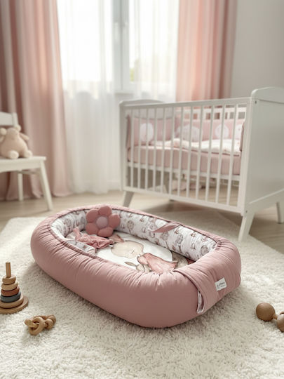 Velvet White Baby Nest