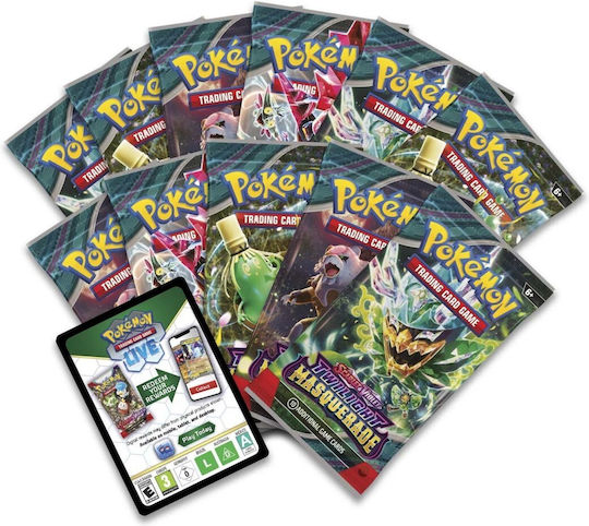 Pokemon Scharlachrot & Violett Twilight Maskerade Booster-Pack Elite-Trainer-Box