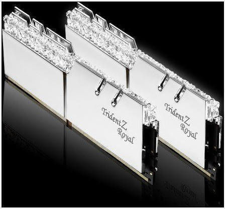 G.Skill Trident Z Royal 16GB DDR4 RAM mit 2 Modulen (2x8GB) und Geschwindigkeit 4000 für Schreibtisch