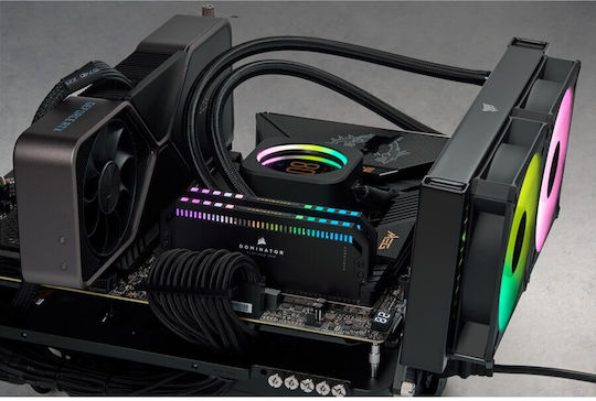 Corsair Dominator DDR5 64GB RAM με 2x32GB Modules και Ταχύτητα 6400 για Desktop