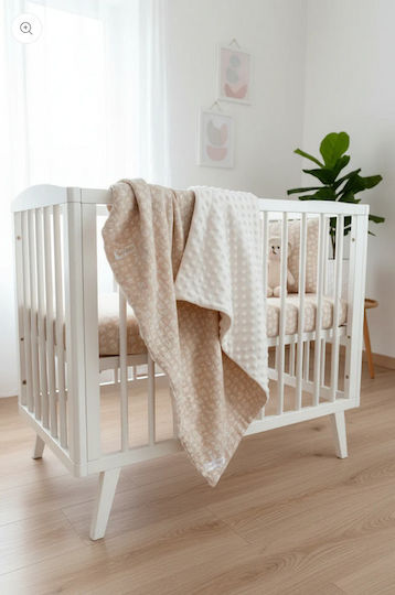 Velvet White Pătură 100% bumbac Bej