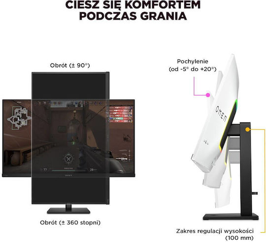 HP OMEN Transcend OLED Gaming Monitor 31.5" FHD 1920x1080 240Hz