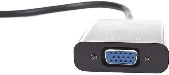 Vcom CG591 Adapter HDMI M zu VGA F Schwarz