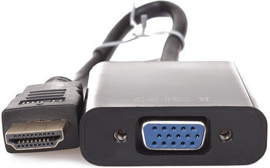 Vcom CG591 Adapter HDMI M zu VGA F Schwarz