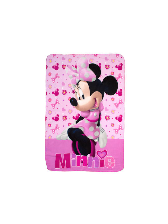 Dimcol Blanket Fleece Pink 140x100cm