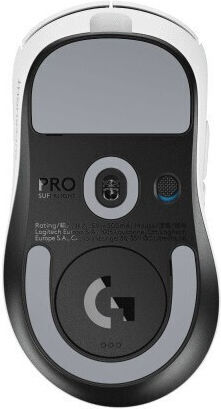 Logitech Pro X Superlight 2 DEX Mouse Wireless De Gaming Rezoluție 44000 DPI Alb